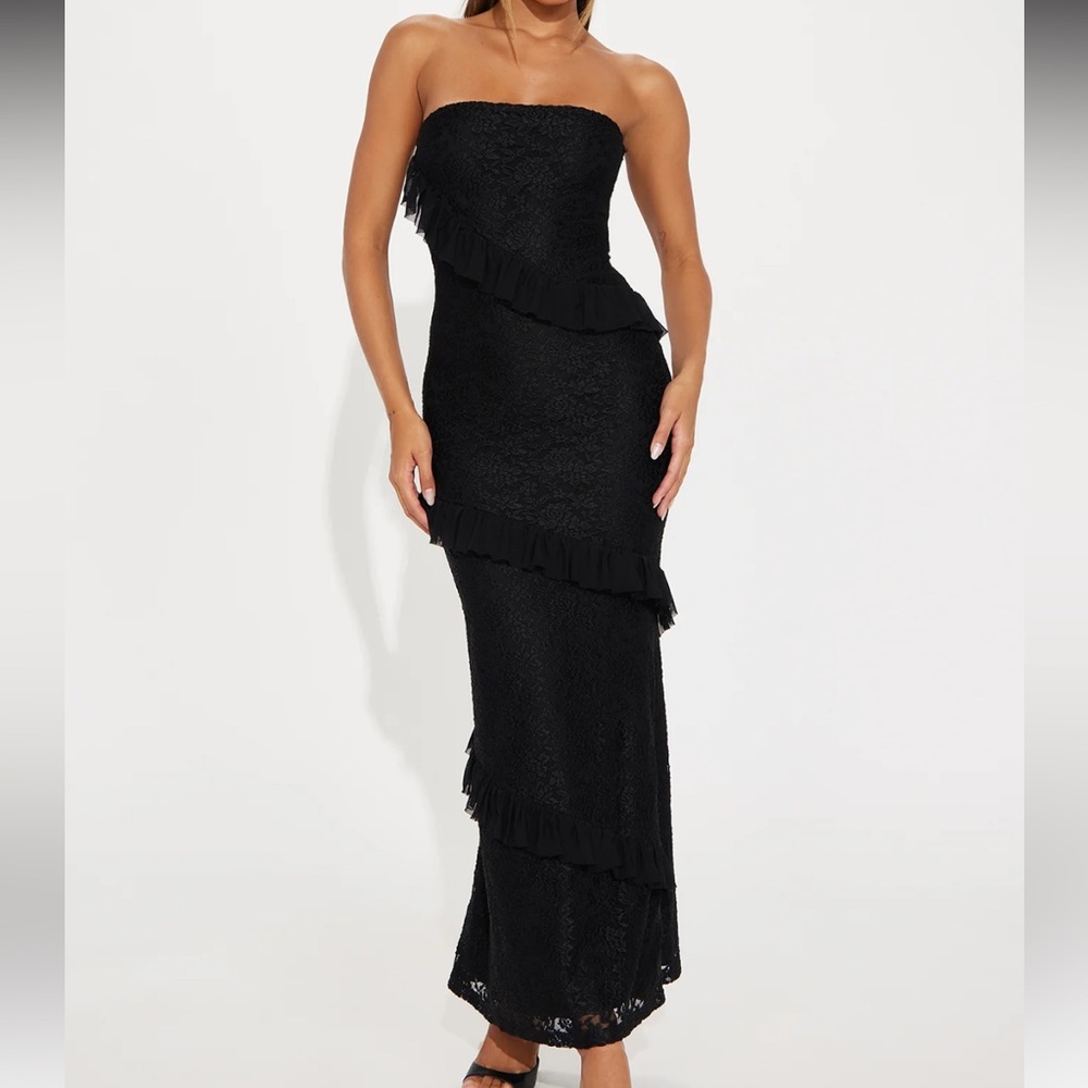 Say When Lace Maxi Dress - Size S